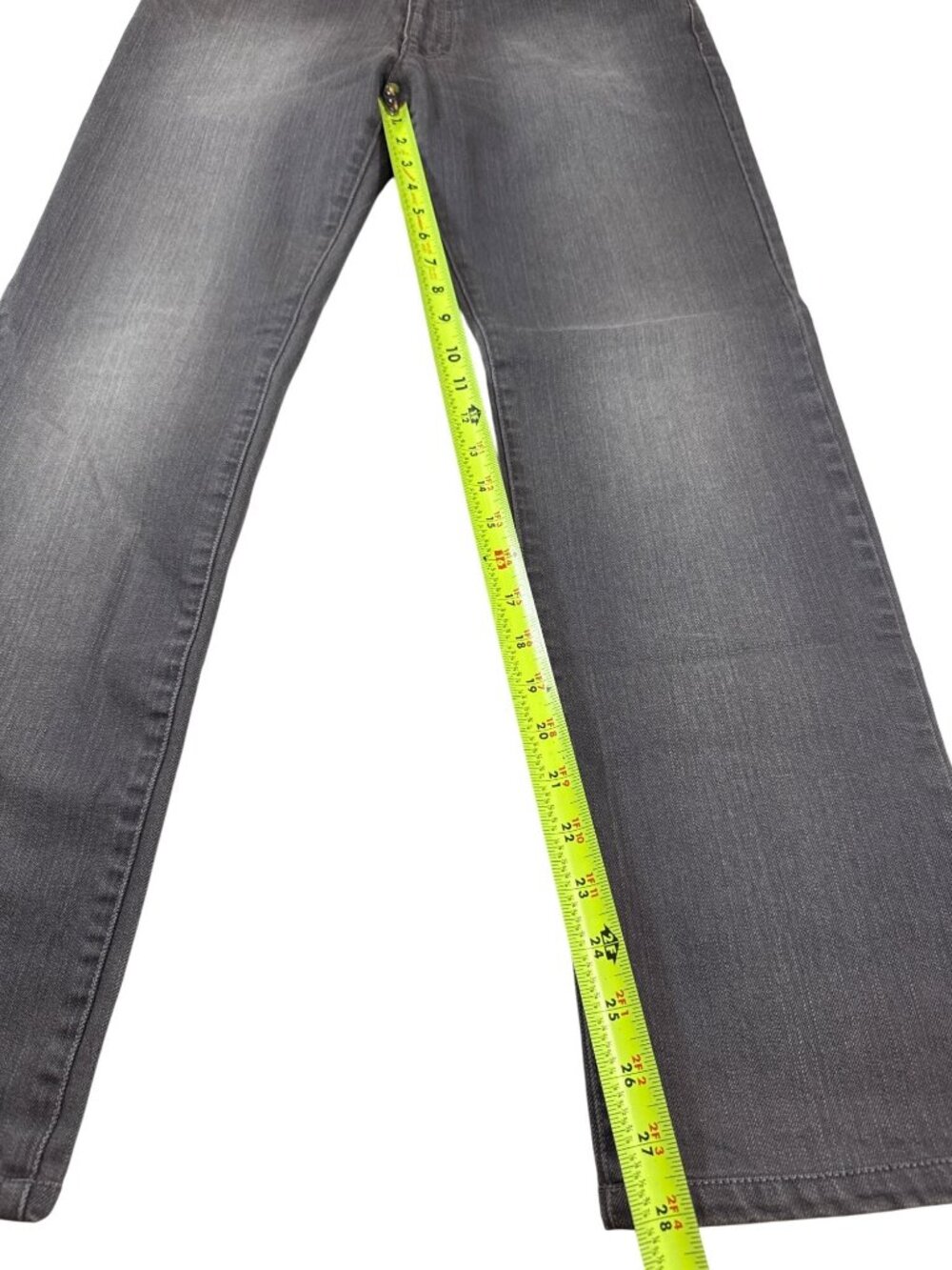 ZegnaSport Denim Project Gray Slim Fit Jeans Mens 34 98% Cotton (NN528) - Picture 8 of 10